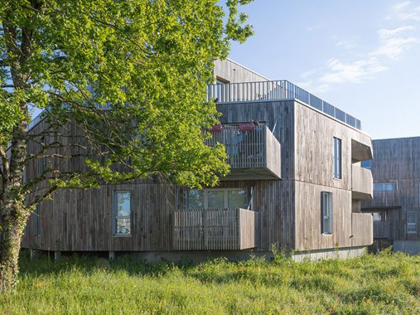 La Nantaise d’Habitations a réalisé la première résidence collective labellisée « E+C- » de Loire-Atlantique