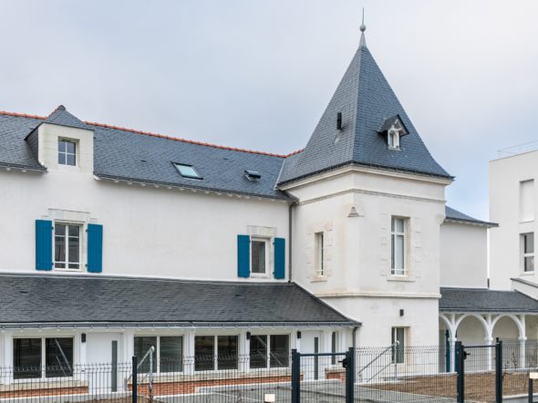 Inauguration d’un bâtiment datant du 18ème siècle réhabilité en logements sociaux à Carquefou