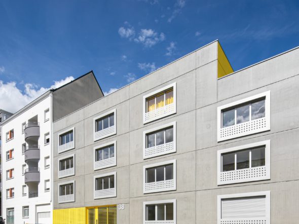 Inauguration de la pension de famille « Maison Littré » à Nantes