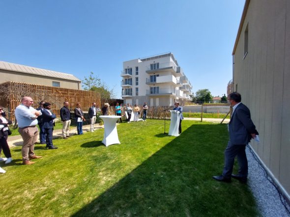 Inauguration de la résidence Le Jardin de Charles à Rezé