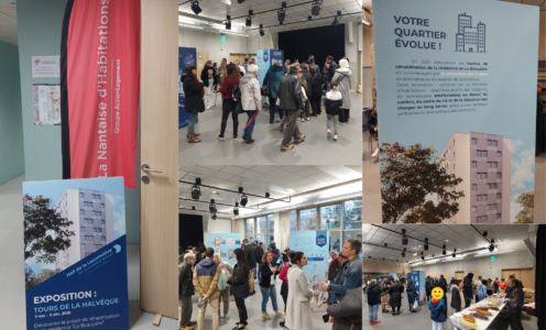 La Nantaise d’Habitations présente la réhabilitation d’ampleur de la résidence La Beaujoire à Nantes