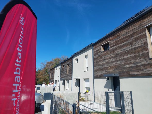 Les Jardins du Charbonneau : cinq nouvelles maisons inaugurées à Carquefou